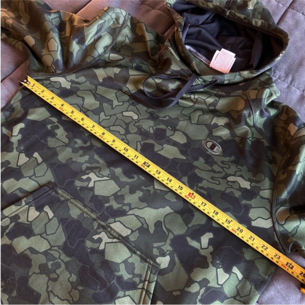 Champion Performance Camouflage Doufold Hooded Pullover - Picture 4 of 7